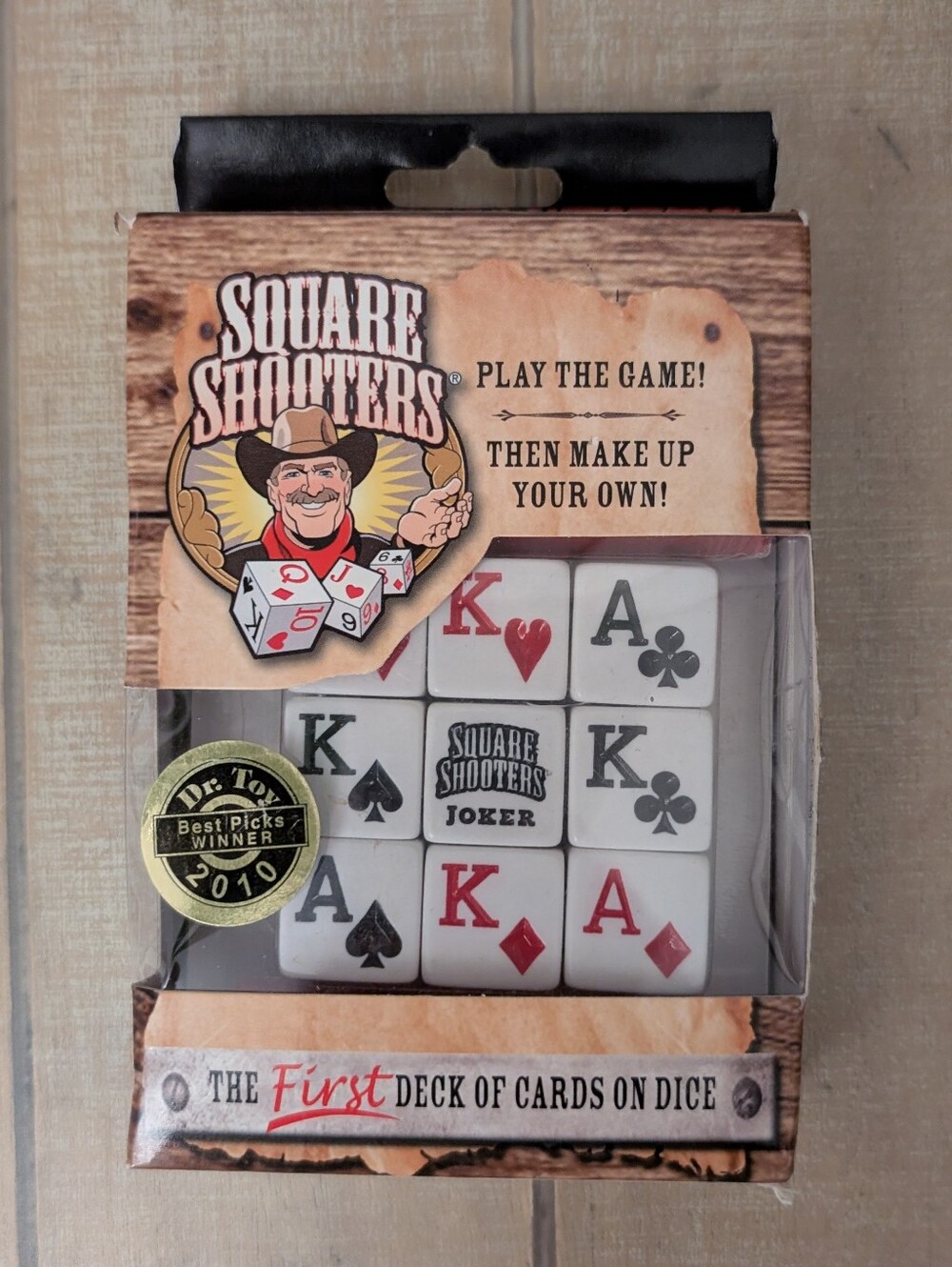 NIB! 2011 Square Shooters Dice Game
